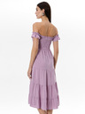 Orsay ORSAY Világos lila női midi ruha