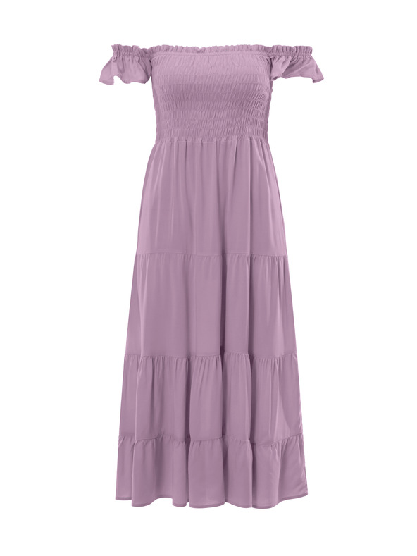 Orsay ORSAY Világos lila női midi ruha