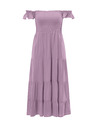 Orsay ORSAY Világos lila női midi ruha