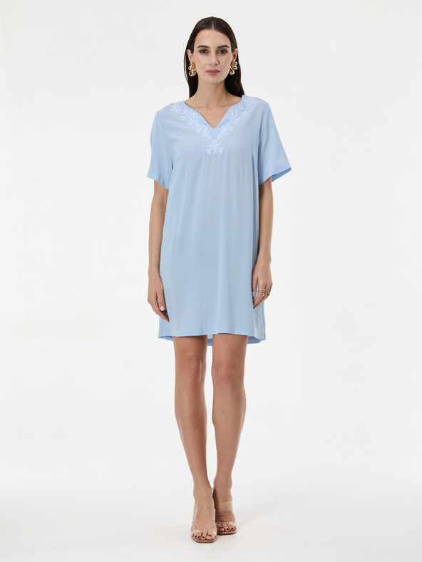 Orsay ORSAY Világoskék női térdig érő ruha