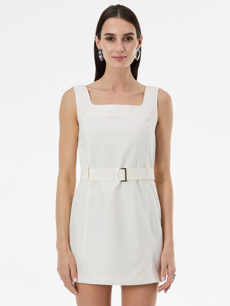 Orsay ORSAY Krémszínű női öves ruha