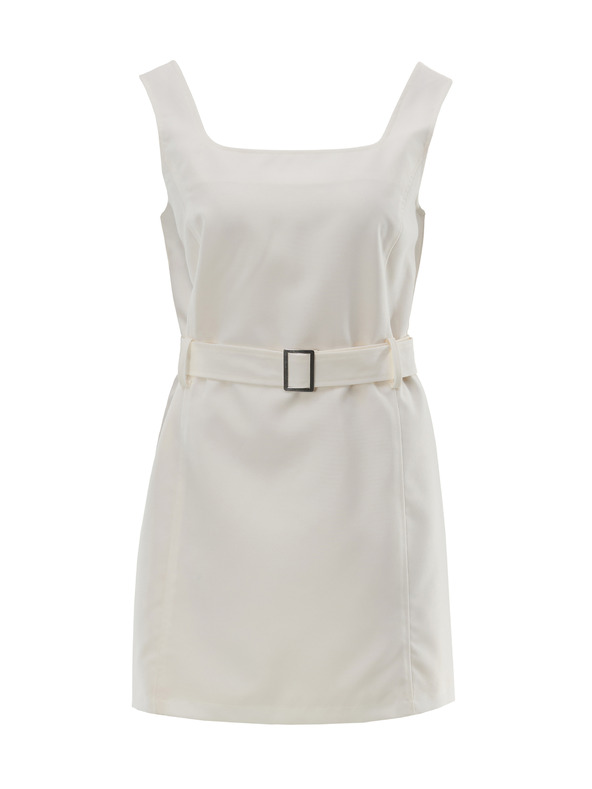 Orsay ORSAY Krémszínű női öves ruha