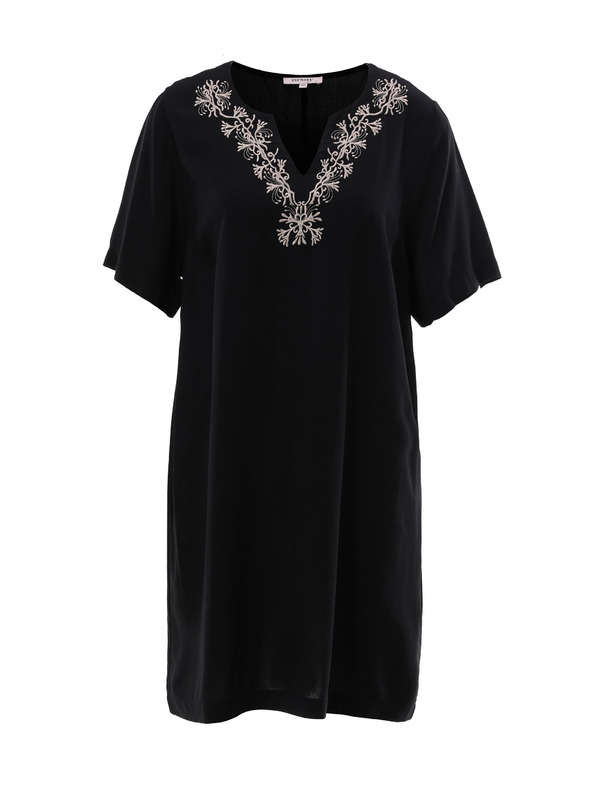 Orsay ORSAY fekete női térdig érő ruha