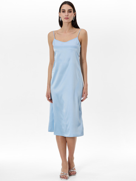 Orsay ORSAY Világoskék női pántos ruha