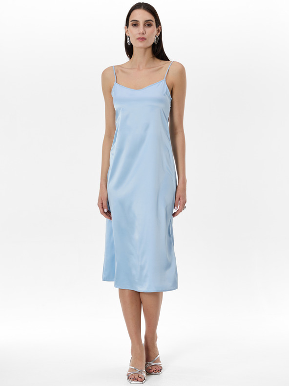 Orsay ORSAY Világoskék női pántos ruha