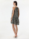 Orsay ORSAY fekete női mintás, térdig érő ruha