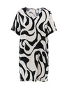Orsay ORSAY fekete női mintás, térdig érő ruha