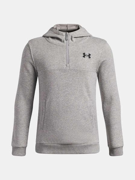 Under Armour Fiú felső Under Armour UA RIVAL LW 1/4 ZIP HOODIE