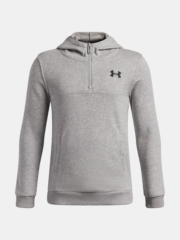 Under Armour Fiú felső Under Armour UA RIVAL LW 1/4 ZIP HOODIE