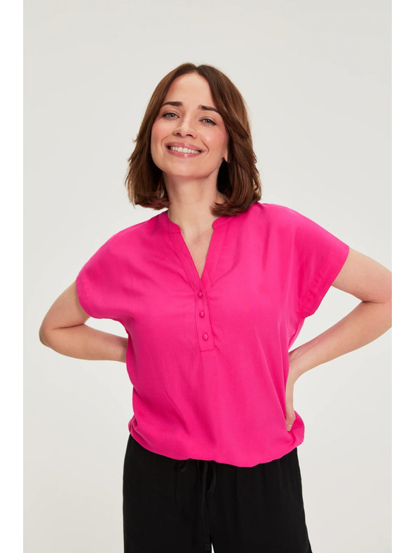 Moodo Viszkóz ing lila Moodo