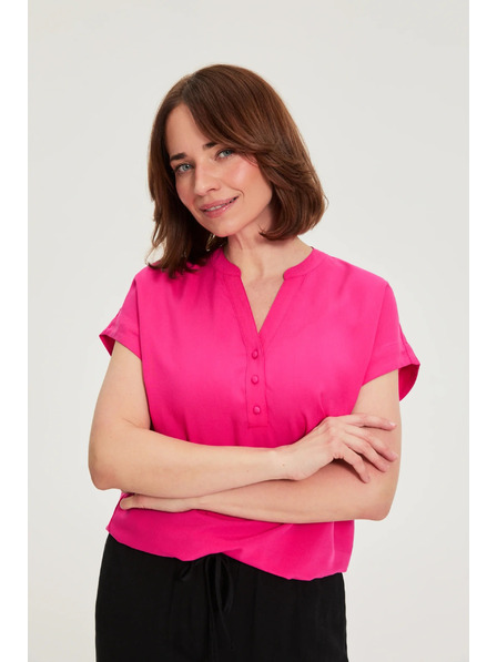 Moodo Viszkóz ing lila Moodo