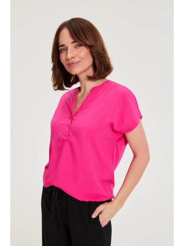 Moodo Viszkóz ing lila Moodo