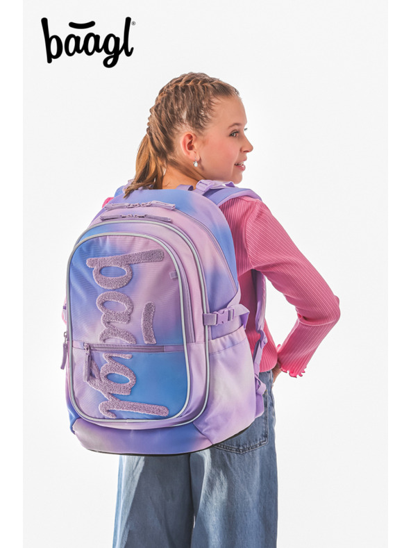 BAAGL  BAAGL SZETT 5 Core Sky: hátizsák, tolltartó, zsák, övtáska, notebooktok