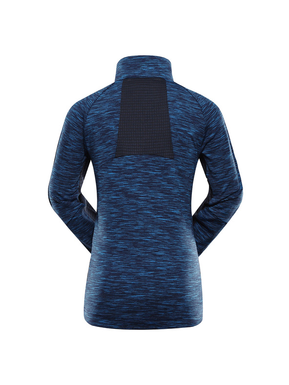 ALPINE PRO Gyerek sportfelső cipzárral ALPINE PRO DETTO electric blue lemonade