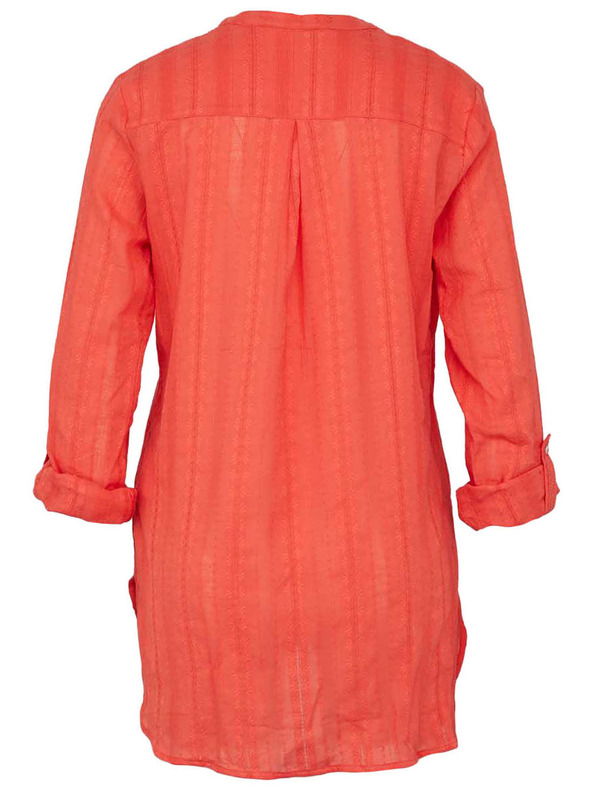 CAMAIEU Piros blúz CAMAIEU