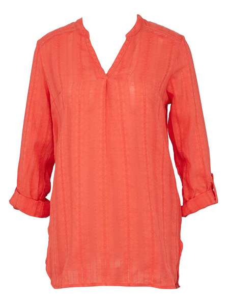 CAMAIEU Piros blúz CAMAIEU