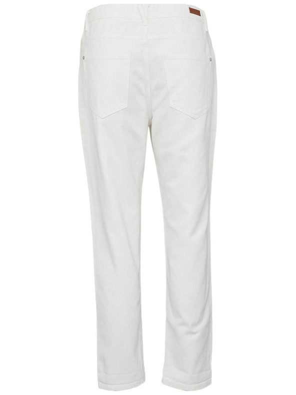 CAMAIEU Fehér slim fit farmer CAMAIEU