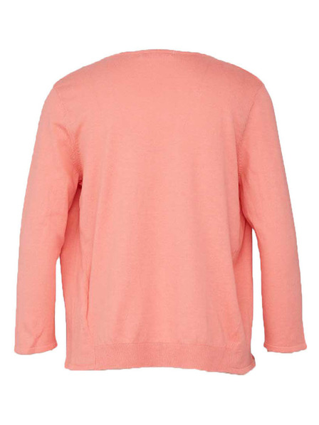 CAMAIEU Rózsaszín rövid kardigán CAMAIEU