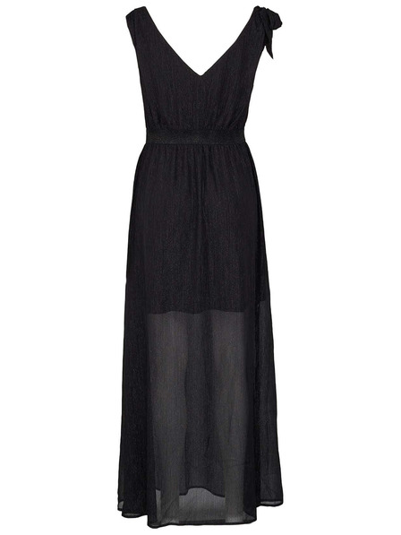 CAMAIEU Fekete hosszú ruha