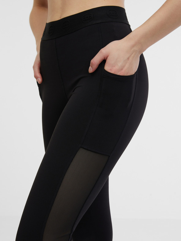 Orsay ORSAY fekete női sportleggings