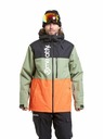 Meatfly Meatfly férfi SNB & SKI kabát Manifold Black / Orange