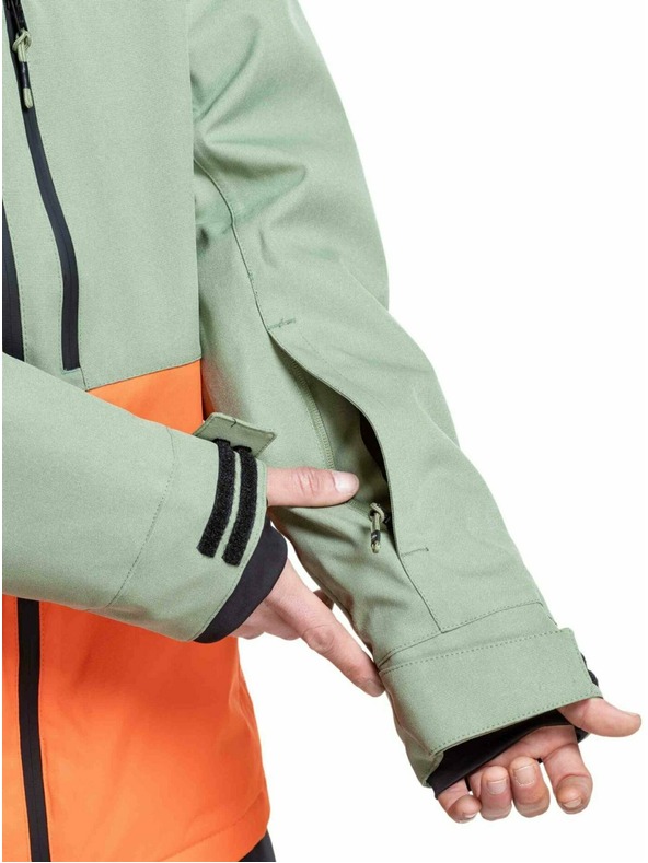 Meatfly Meatfly férfi SNB & SKI kabát Manifold Black / Orange