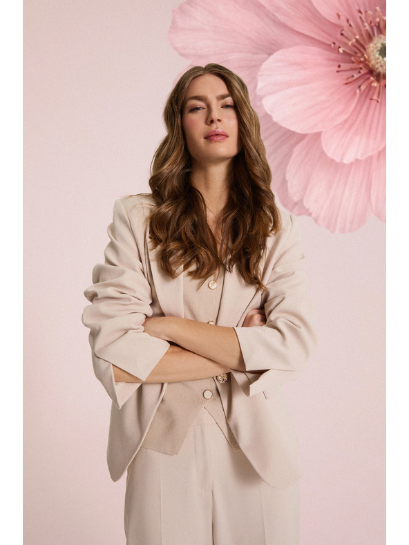 Moodo Zakó 3/4-es ujjal bézs Moodo