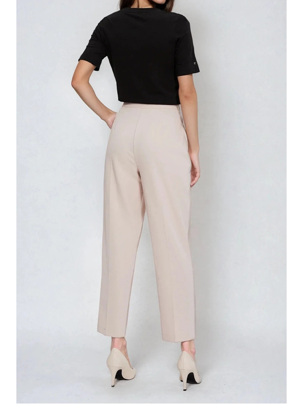 Moodo Cigaretta nadrág bézs Moodo