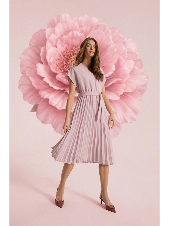 Moodo Midi szoknya rózsaszín Moodo