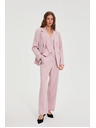 Moodo Blazer csíkozással rózsaszín Moodo
