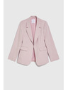 Moodo Blazer csíkozással rózsaszín Moodo