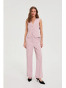 Moodo Nadrág finom csíkozással rózsaszín Moodo