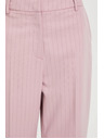 Moodo Nadrág finom csíkozással rózsaszín Moodo