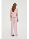 Moodo Nadrág finom csíkozással rózsaszín Moodo