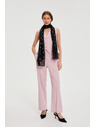 Moodo Nadrág finom csíkozással rózsaszín Moodo