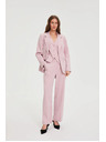 Moodo Nadrág finom csíkozással rózsaszín Moodo