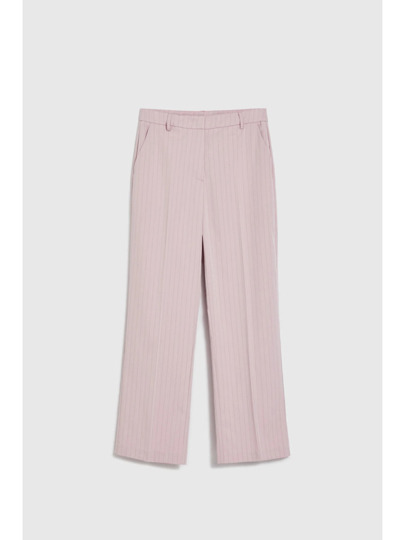 Moodo Nadrág finom csíkozással rózsaszín Moodo