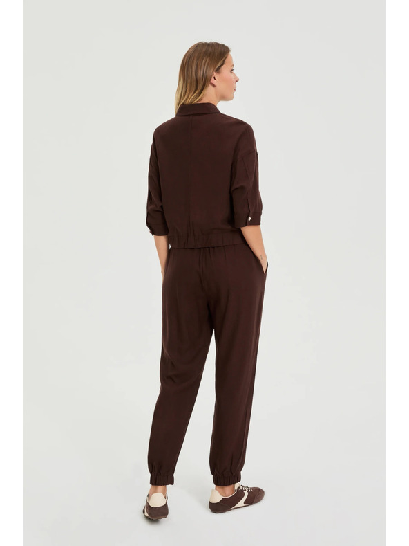 Moodo Sima nadrág barna Moodo