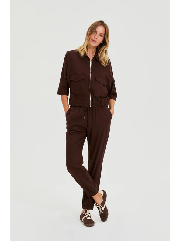 Moodo Sima nadrág barna Moodo