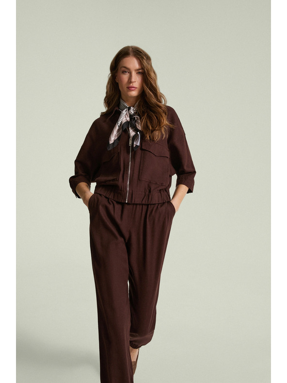 Moodo Sima nadrág barna Moodo