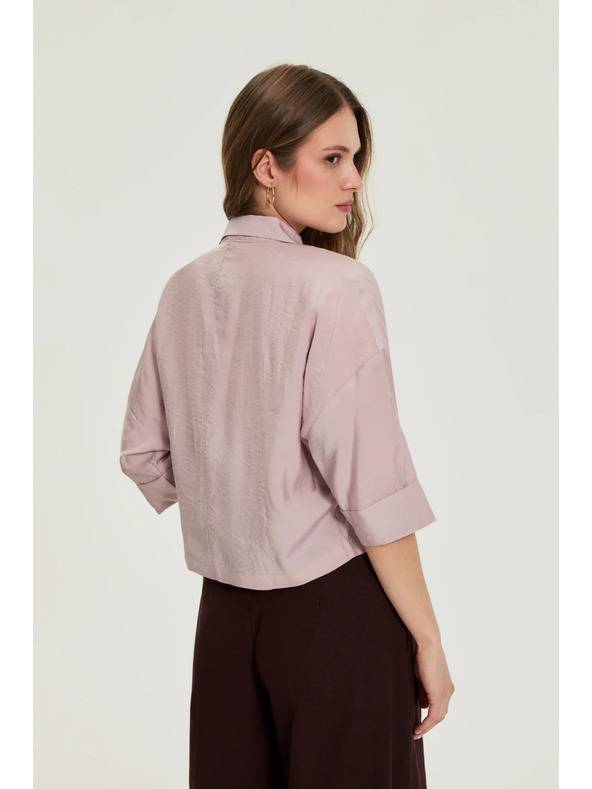 Moodo Viszkóz ing rózsaszín Moodo