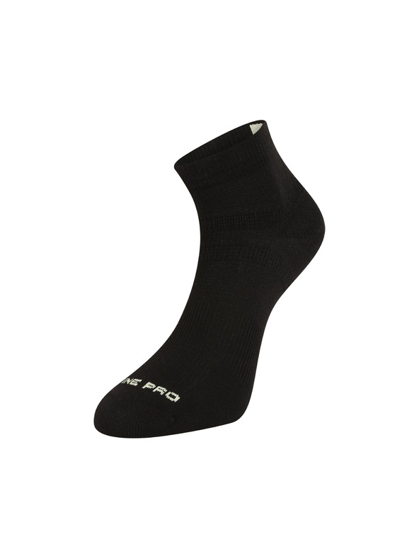 ALPINE PRO Sportovní kotníkové ponožky ALPINE PRO COOLE 2 fekete