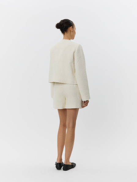 Sofie Schnoor Krémszínű gyapjú női rövidnadrág MIDGESW