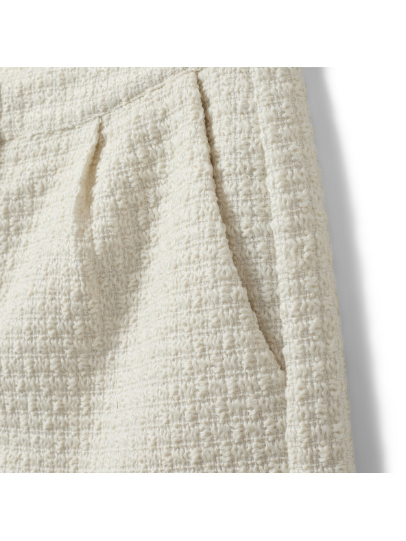 Sofie Schnoor Krémszínű gyapjú női rövidnadrág MIDGESW