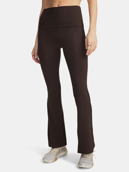 Under Armour Női sportnadrág Under Armour Meridian Rib Foldover Flare-BRN