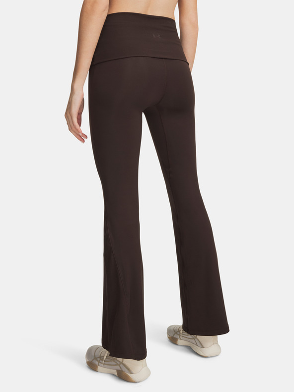 Under Armour Női sportnadrág Under Armour Meridian Rib Foldover Flare-BRN