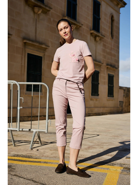 Moodo Rózsaszín zsebes póló Moodo