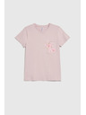 Moodo Rózsaszín zsebes póló Moodo