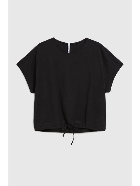 Moodo Fekete kötözött póló Moodo