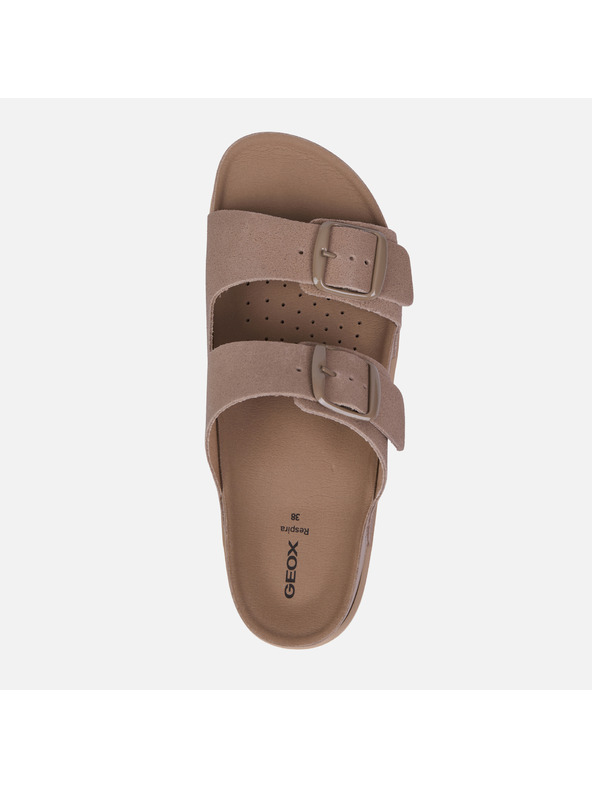 Geox Bézs női szandál Geox Sandybett High